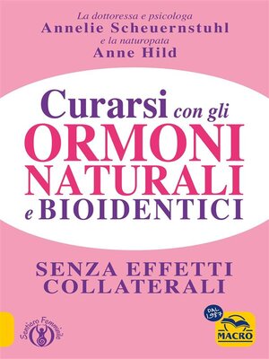 cover image of Curarsi con gli Ormoni Naturali e Bioidentici